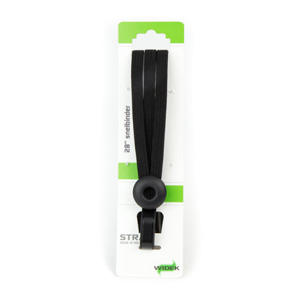 Widek triobinder Eye met haak 3x12mm zwart/zwart