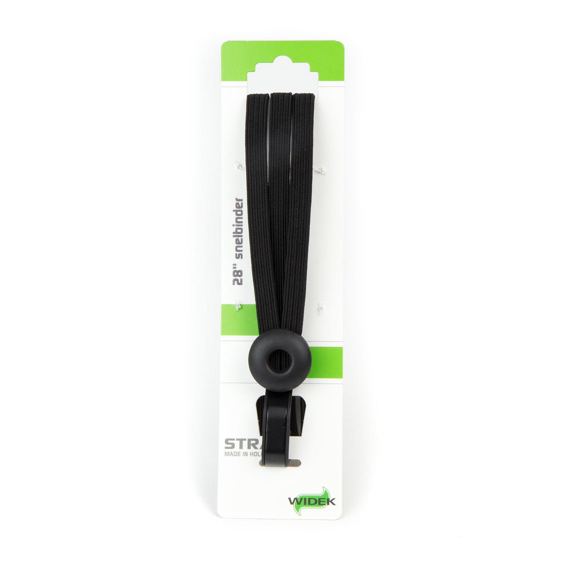 Widek triobinder Eye met haak 3x12mm zwart/zwart