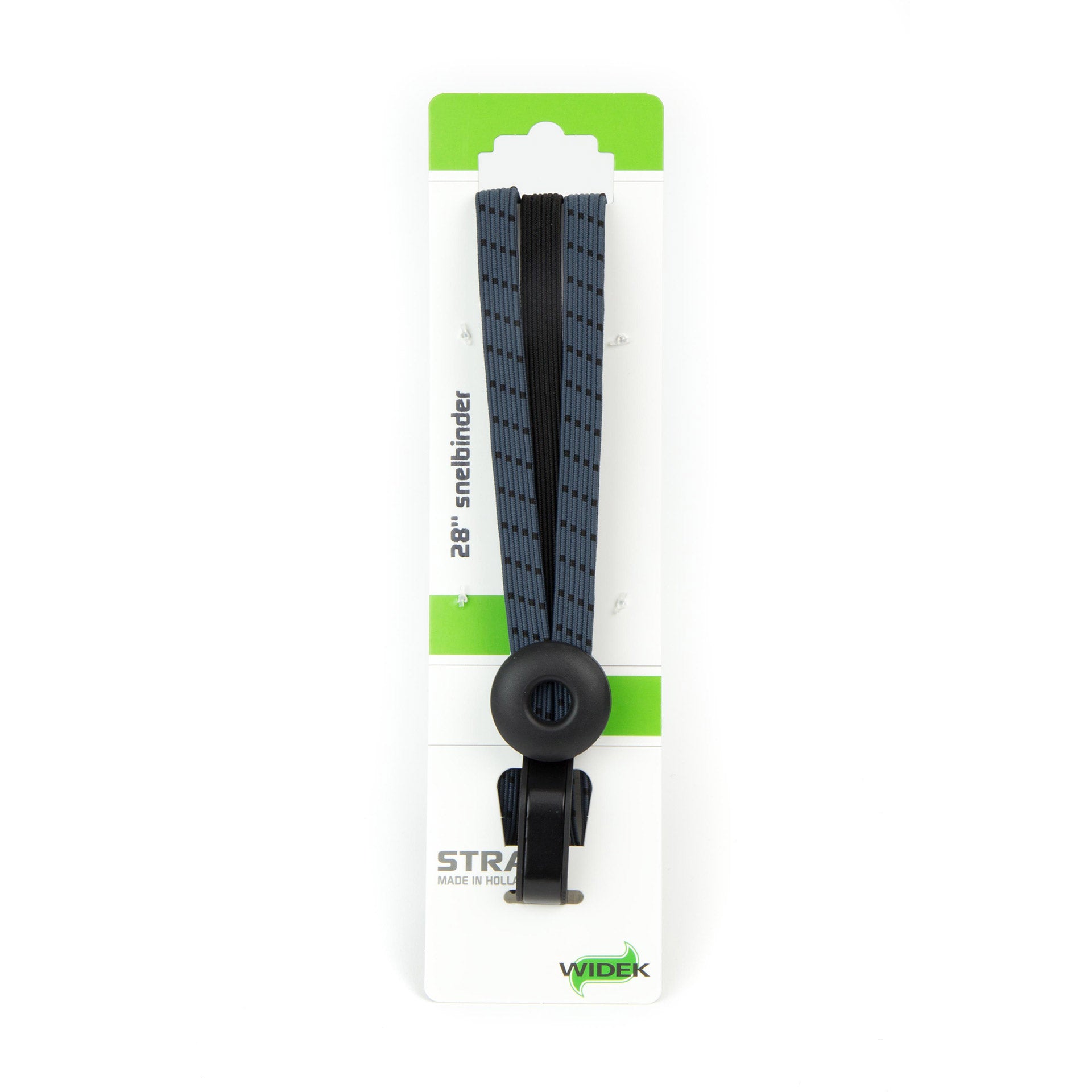 Widek triobinder Eye met haak 3x12mm zwart/blauwgrijs