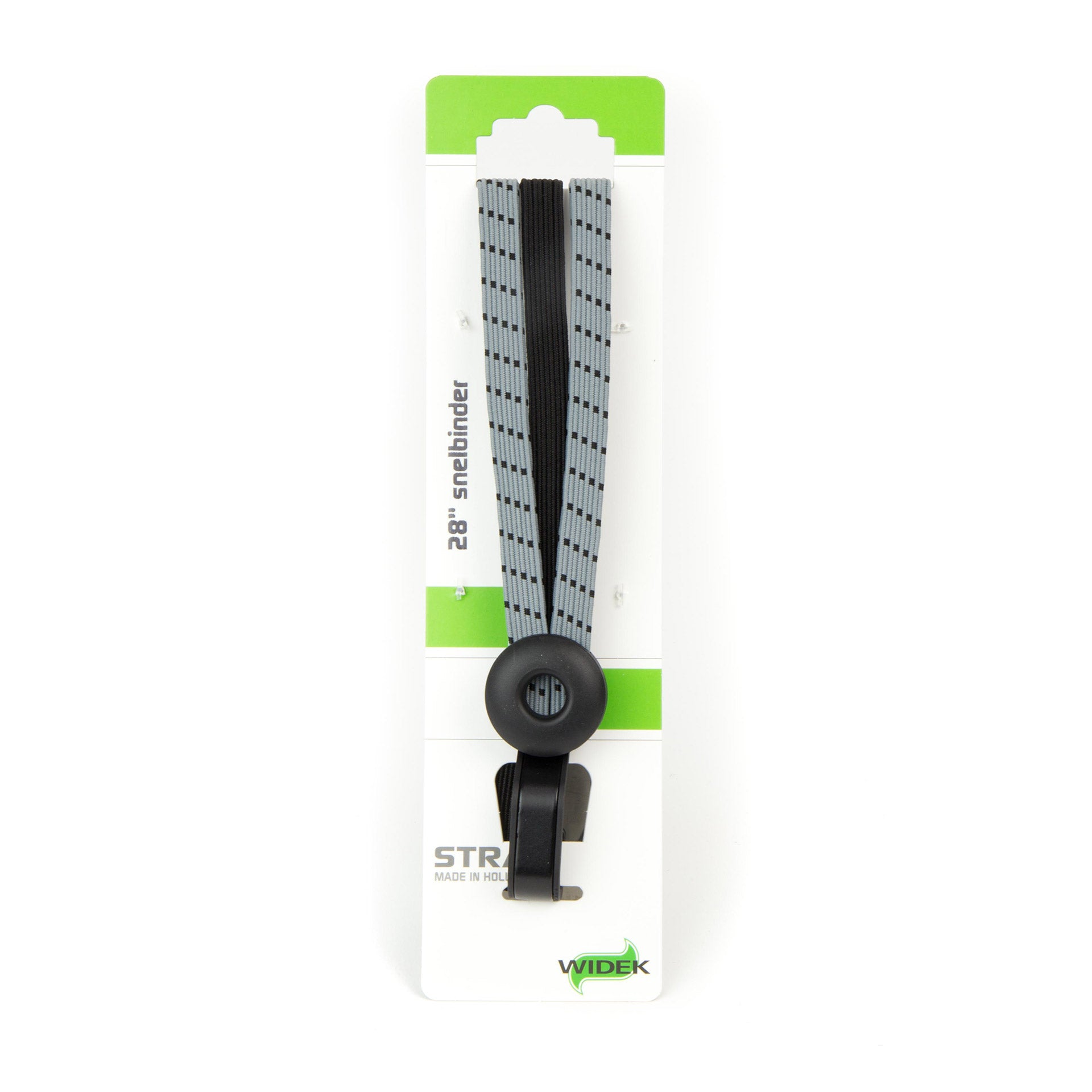 Widek triobinder Eye met haak 3x12mm zwart/steengrijs