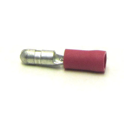 Bofix cosse de câble AMP mâle ronde 4,0mm rouge (25pcs)