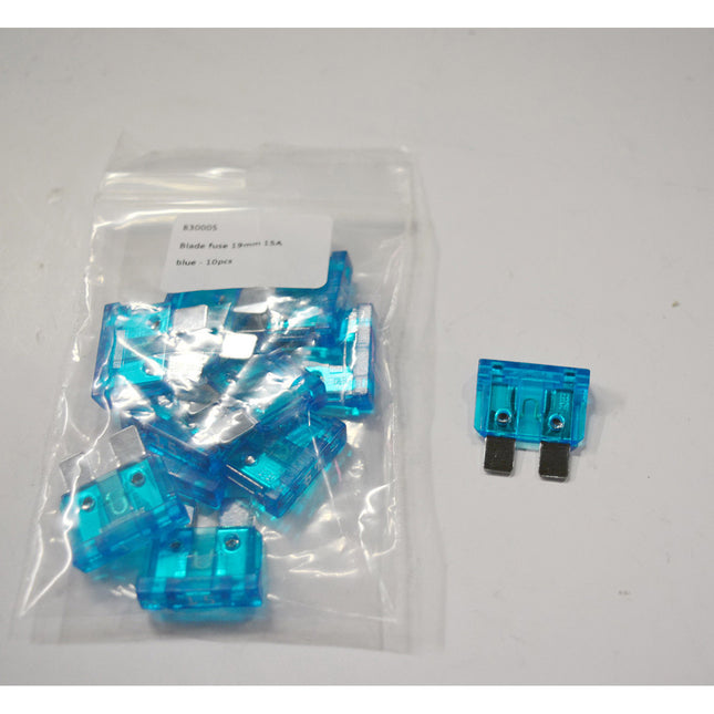 Steekzekering universeel 15A Blauw 830005 per 10 stuks
