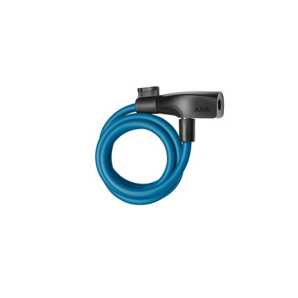 Antivol câble spiralé AXA Resolute 8-120 bleu pétrole