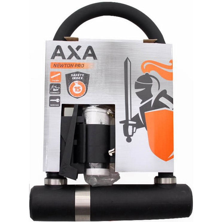 AXA U-beugelslot Newton Pro 190mm zwart