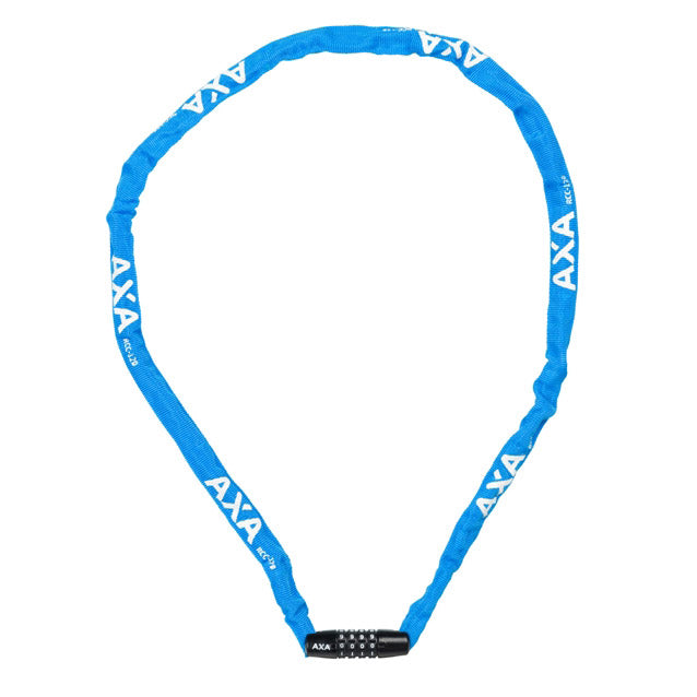 AXA kettingslot Rigid RCC blauw 120cm/3.5mm in hoes