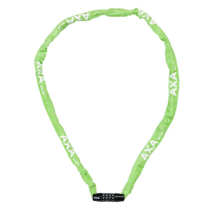Antivol à chaîne AXA Rigid RCC vert 120cm/3.5mm sous gaine