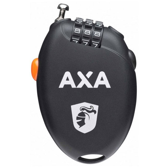 AXA kabelcijferslot Roll 75 75cm/1.6mm zwart