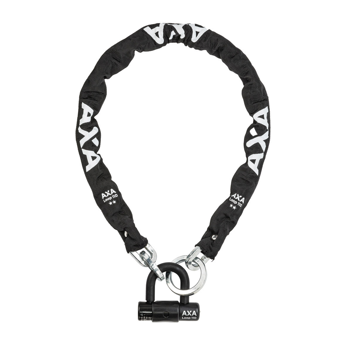 AXA ketting met hangslot Loop ART** 110cm/9,5mm