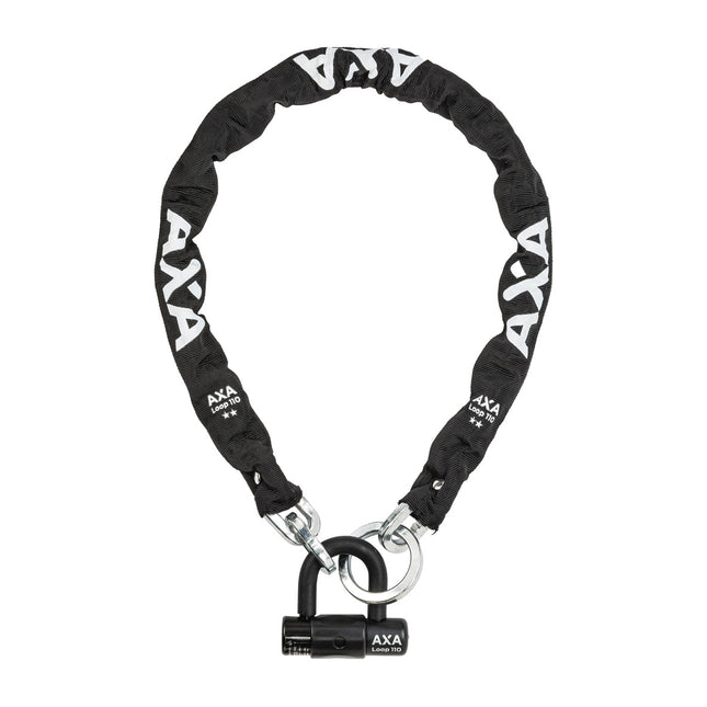 AXA ketting met hangslot Loop ART** 110cm/9,5mm