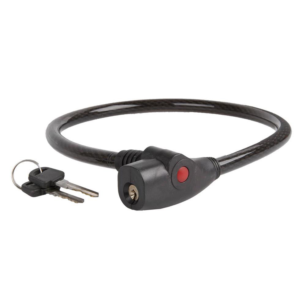 Kabelslot met sleutel 12mm zwart 230140