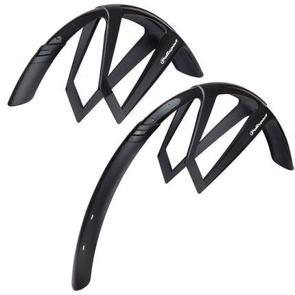 Polisport spatbordset G-Mud 28" gravel klitteband 50mm zw.