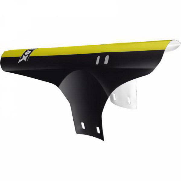 Velox voorspatbord MTB zwart/geel