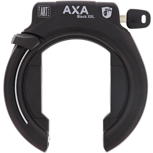 AXA veiligheidsslot Block XXL met accuslot Shimano zwart