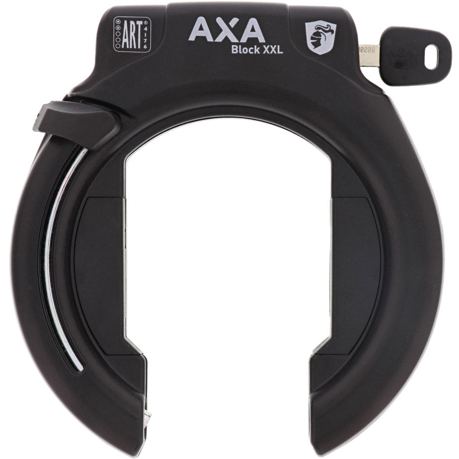 AXA veiligheidsslot Block XXL met accuslot Shimano zwart