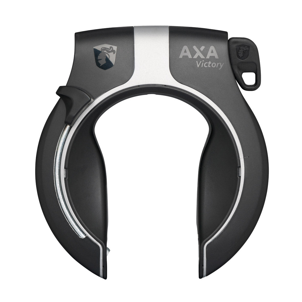 AXA veiligheidsslot Victory glans zwart grijze streep OEM