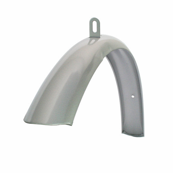 Voorspatbord 28" Transport Urban Zilver Breed
