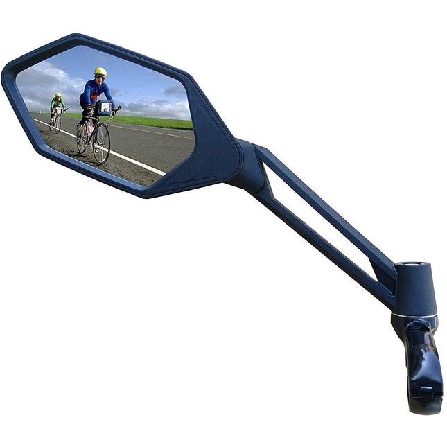 Meachow mirror handlebar mount luxury e-bike left black