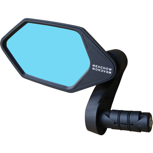 VWP mirror Luxury ø17~23mm in handlebar blue lens