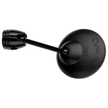 Bumm spiegel klein rond bev. in/op stuur recht zwart 901/1