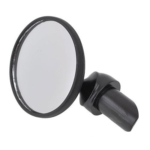 Bumm spiegel 80mm rond bev.in stuur zwart 903/2