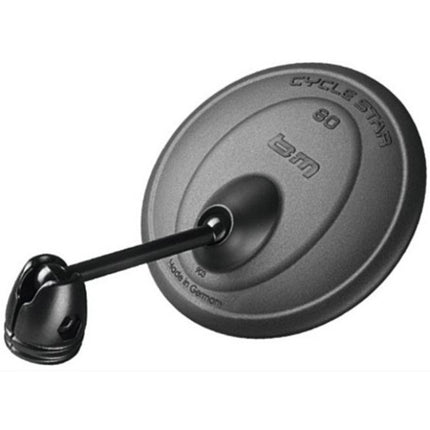 Bumm spiegel Groot 80mm rond bev. in/op stuur recht 903/1