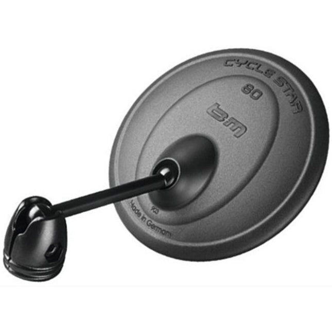 Bumm spiegel Groot 80mm rond bev. in/op stuur recht 903/1