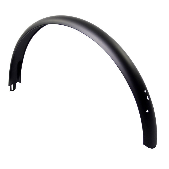 Achterspatbord 24" Transport mat zwart