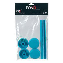Saccon Etalage présentoir kit de stylisme Poney bleu