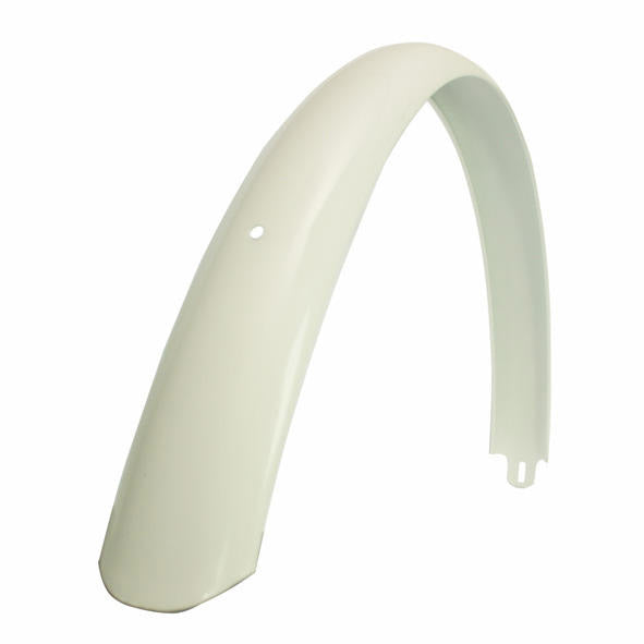 Achterspatbord 28" Transport Urban kort breed wit