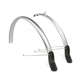 Eurofender spatbordenset Scatto 51mm 28" zilver