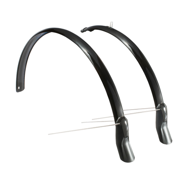 Eurofender spatbordenset Scatto 51mm 28" glans zwart