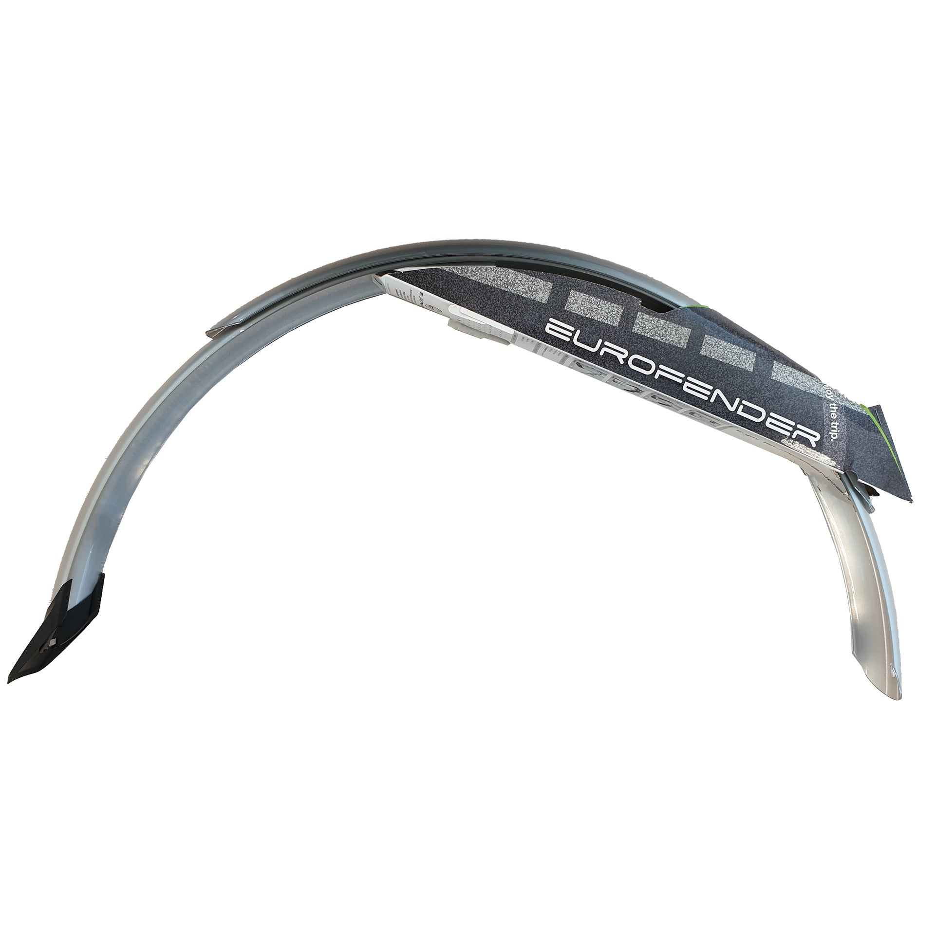 Eurofender spatbordenset 58mm 26" zilver