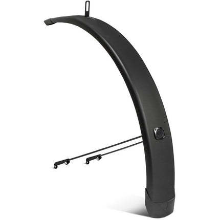 Garde-boue avant Eurofender Tempo Square 20" 65mm noir mat