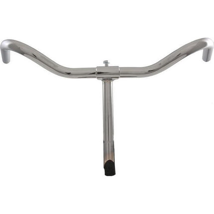 Guidon Ergotec Holland 25,4 27 cm potence chromée
