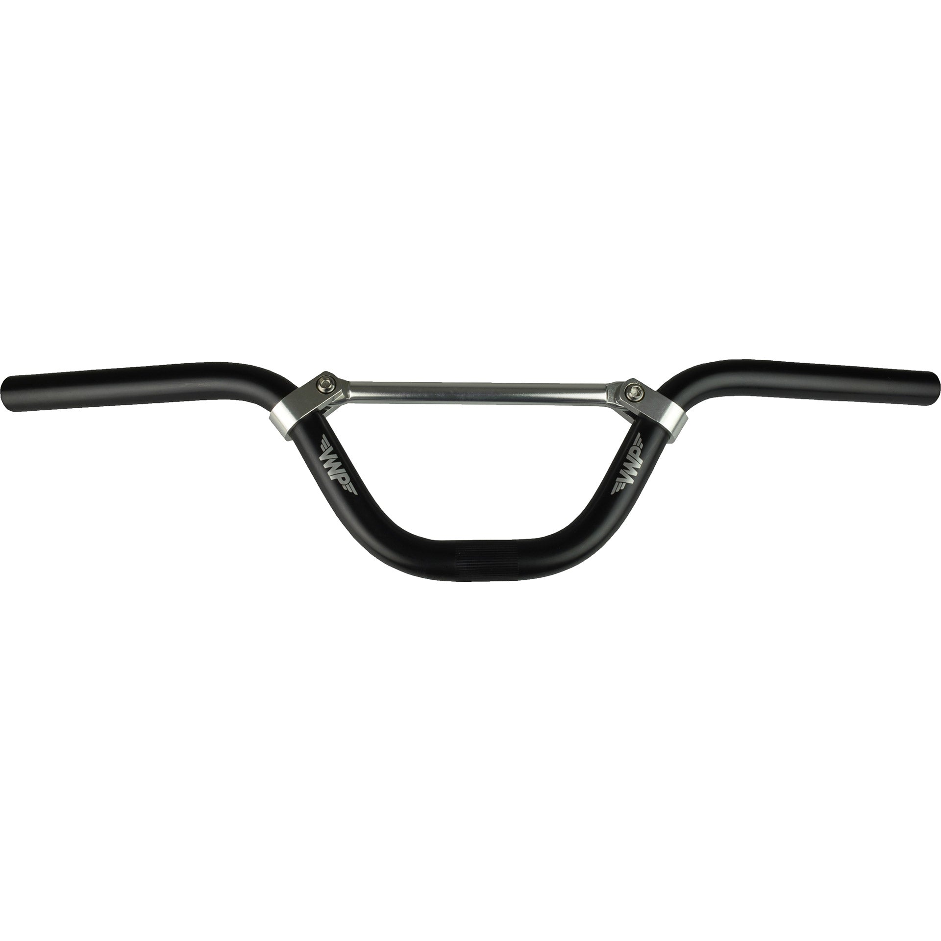 VWP stuur BMX met chrome spil 150mm/6" aluminium zwart