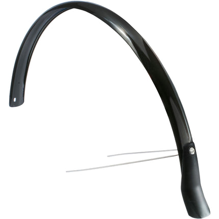 Eurofender achterspatbord Snello 46mm 28" glans zwart