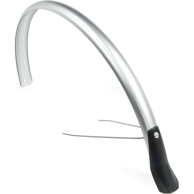 Eurofender achterspatbord Snello 51mm 28" zilver