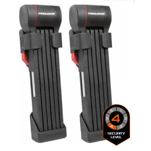Trelock FS 480 Vouwsloten Cops 100cm Twin-set (2 sloten) zw.