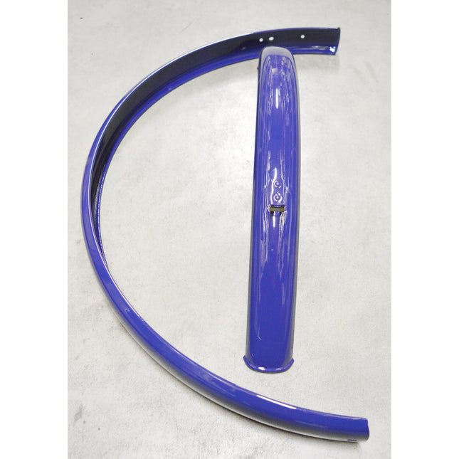 Stel spatborden 28" HT55 voor Francais damesfiets blauw