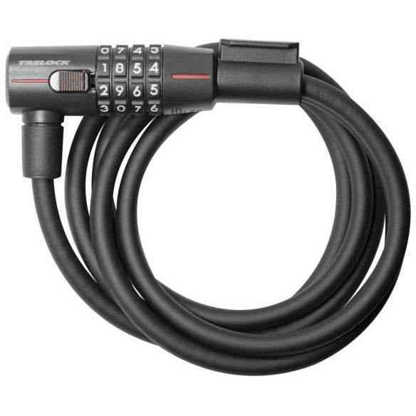 Trelock SK415 spiraalkabelslot code 180/15mm zwart
