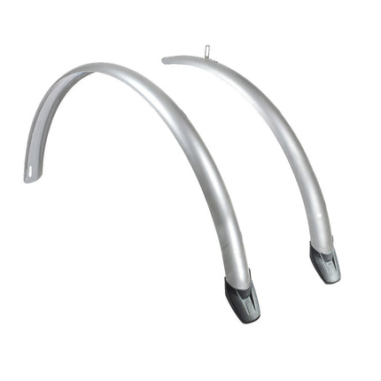 Eurofender mudguard set 46mm 28" without bar silver