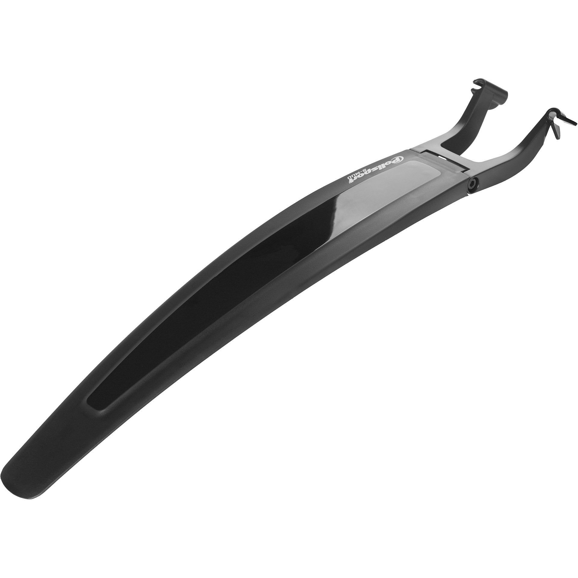 Polisport achterspatbord S-MUD long zwart