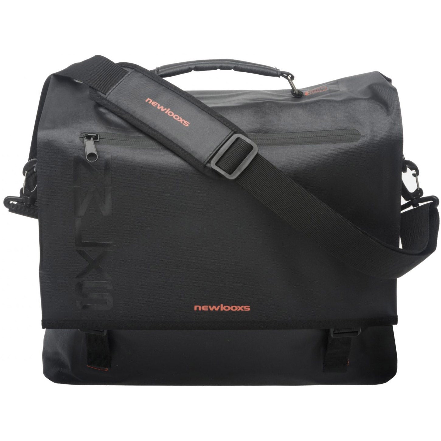 New Looxs Messenger 15L waterd laptop enkele tas afneem zwart