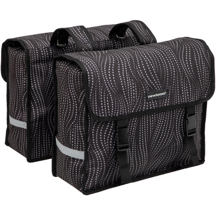 New Looxs dubbele tas Fiori Alma 30L waterafstotend black