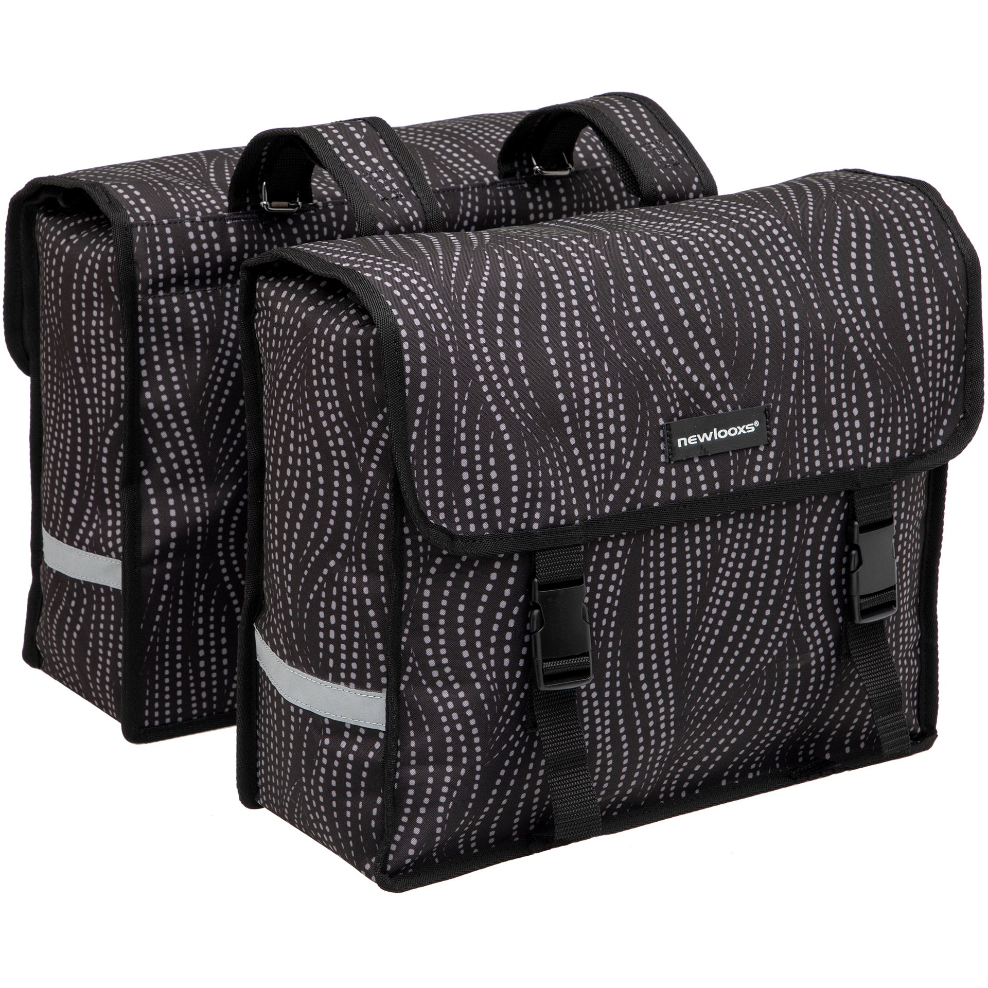 New Looxs dubbele tas Fiori Alma 30L waterafstotend black