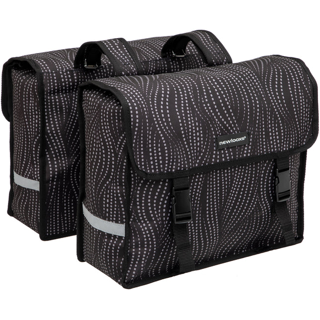 New Looxs dubbele tas Fiori Alma 30L waterafstotend black