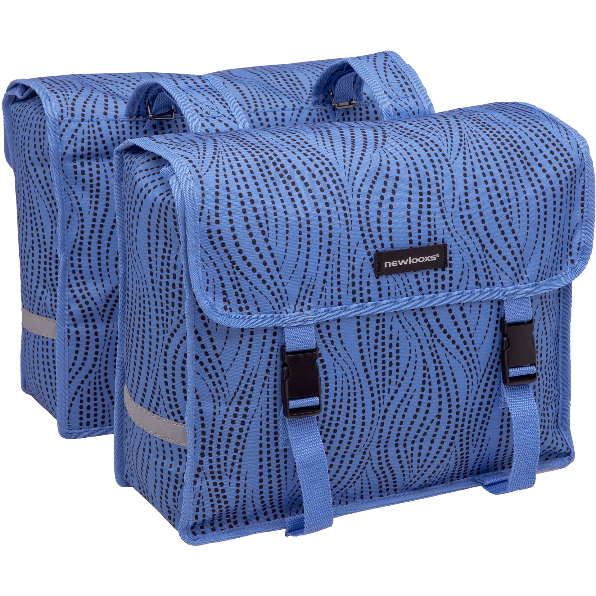 New Looxs dubbele tas Fiori Alma 30L waterafstotend blue