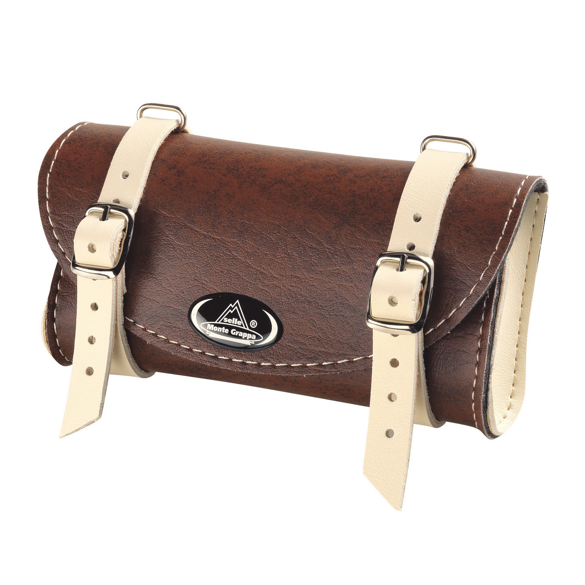 Monte Grappa zadeltas Fashion Skay D-bruin/cream