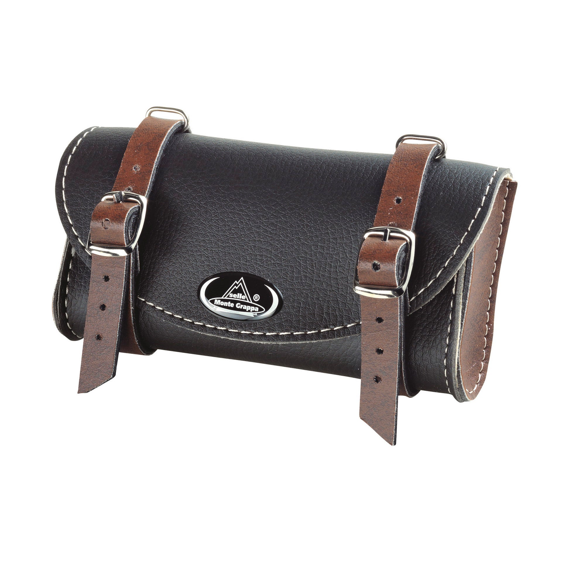 Monte Grappa zadeltas Fashion Skay zwart/D-bruin