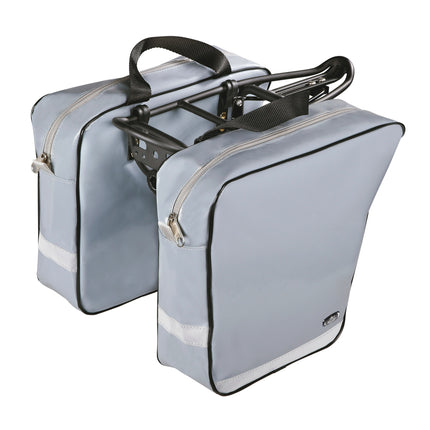 Monte Grappa pannier L+R 15L Varnish with zipper gray